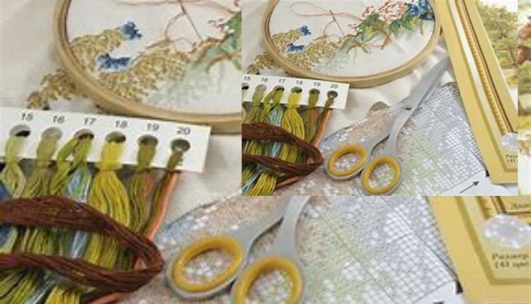  الخامات والأدوات الأساسية في فَن التطريزBasic materials and tools in the art of embroidery
