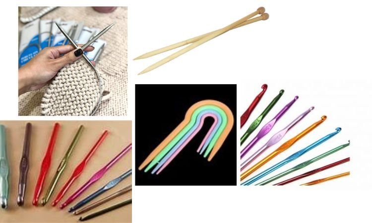 أنواع إبر الحياكة Types of knitting needles